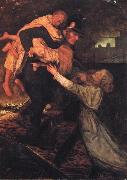 The Rescue, Sir John Everett Millais
